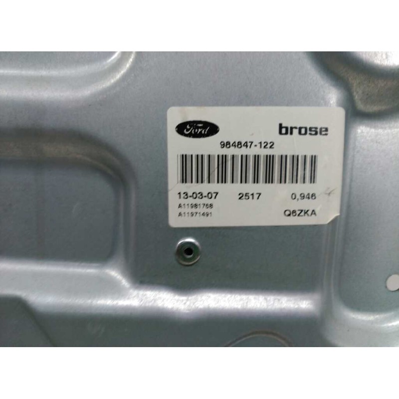 Recambio de elevalunas trasero derecho para ford focus berlina (cap) ambiente (d) referencia OEM IAM 3M51R27000AG 4M51A045H22B - Rojo 2