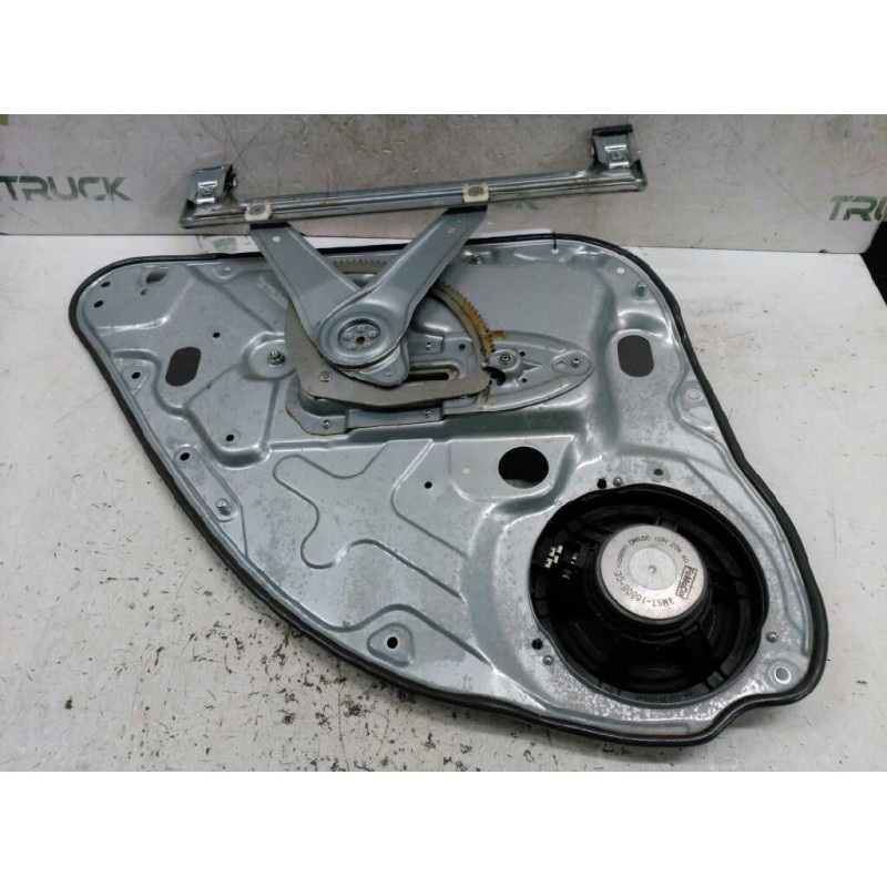 Recambio de elevalunas trasero derecho para ford focus berlina (cap) ambiente (d) referencia OEM IAM 3M51R27000AG 4M51A045H22B - Rojo 3