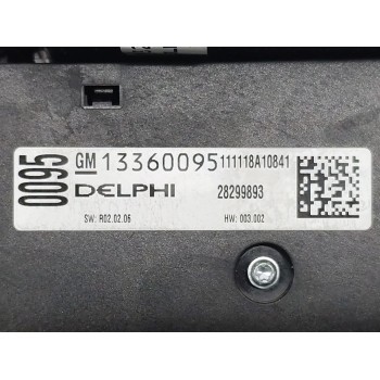 Recambio de mando calefaccion / aire acondicionado para opel astra j lim. excellence referencia OEM IAM 13360105 13360095 