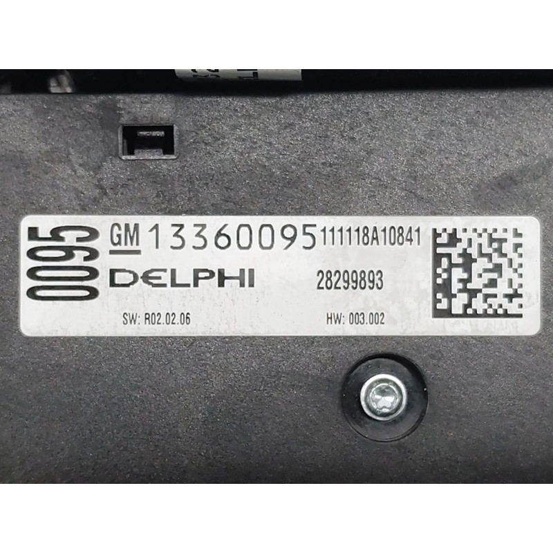 Recambio de mando calefaccion / aire acondicionado para opel astra j lim. excellence referencia OEM IAM 13360105 13360095 - Negro 4