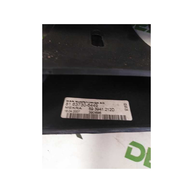 Recambio de retrovisor exterior angular para man tg - a 18.430 fg / bb (e3/e4) xlx referencia OEM IAM 81637306449 - Blanco 3