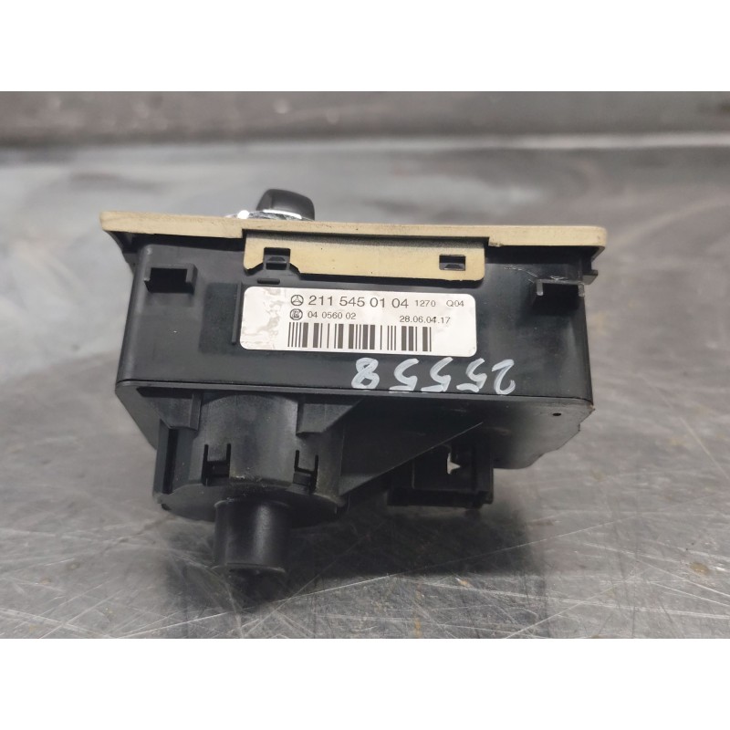 Recambio de mando luces para mercedes-benz clase e (w211) berlina e 320 cdi (211.026) referencia OEM IAM 2115450104 - Negro 3