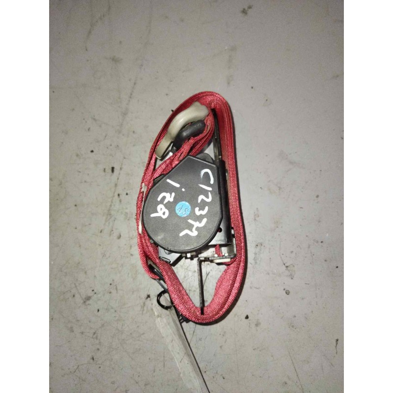 Recambio de cinturon seguridad delantero izquierdo para renault serie d referencia OEM IAM 86844LC40B 7485139989 - Blanco 2