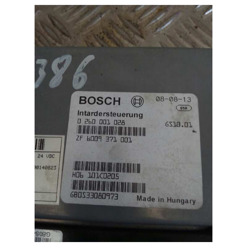 Recambio de modulo electronico para daf serie xf105.460 fsa 4x2 space-cab referencia OEM IAM 0260001028 6009371001 CENTRALITA IN 2