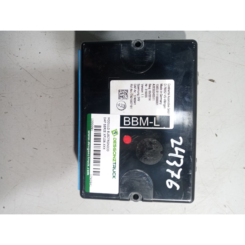 Recambio de modulo electronico para daf serie xf106 referencia OEM IAM 1740941  