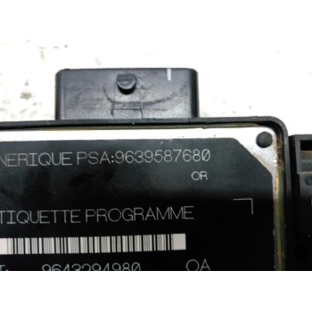 Recambio de centralita motor uce para citroën xsara berlina 1.9 d sx referencia OEM IAM 9639587680  
