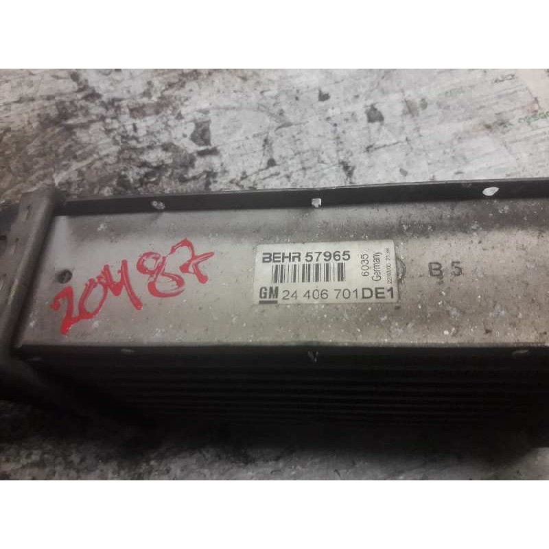 Recambio de intercooler para opel zafira a elegance referencia OEM IAM 24406701DE1 - Gris 2