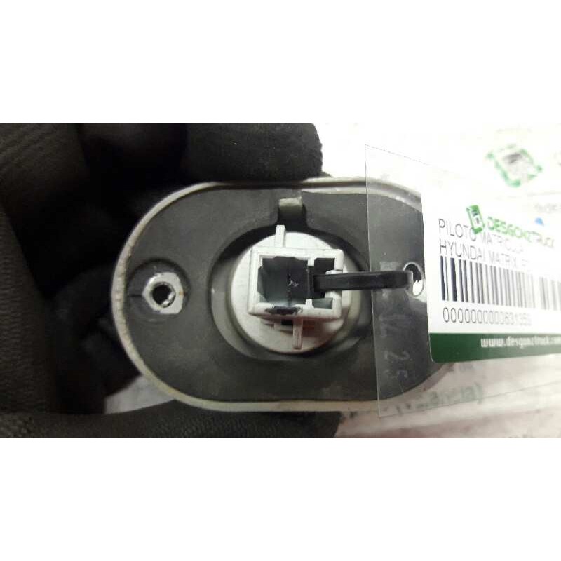 Recambio de piloto matricula para hyundai matrix (fc) 1.6 gls edition-plus referencia OEM IAM 2