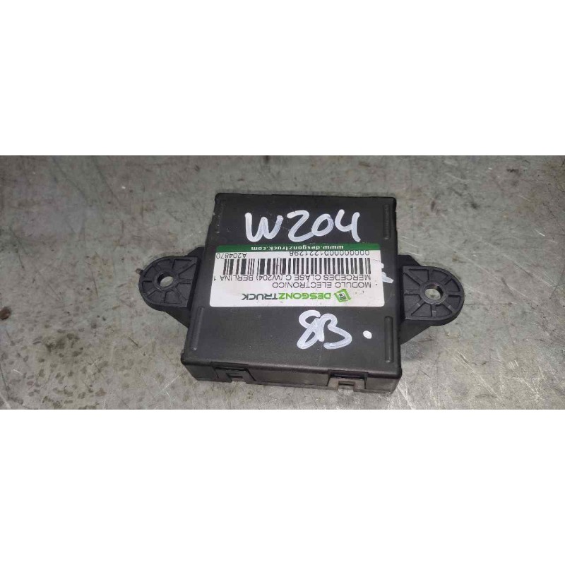 Recambio de modulo electronico para mercedes-benz clase c (w204) berlina 1.6 cat referencia OEM IAM A2048707726 A2048200526 2