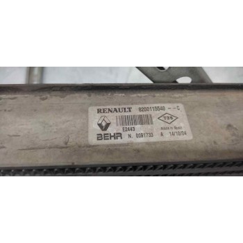 Recambio de intercooler para renault megane ii classic berlina confort authentique referencia OEM IAM 8200115540C  