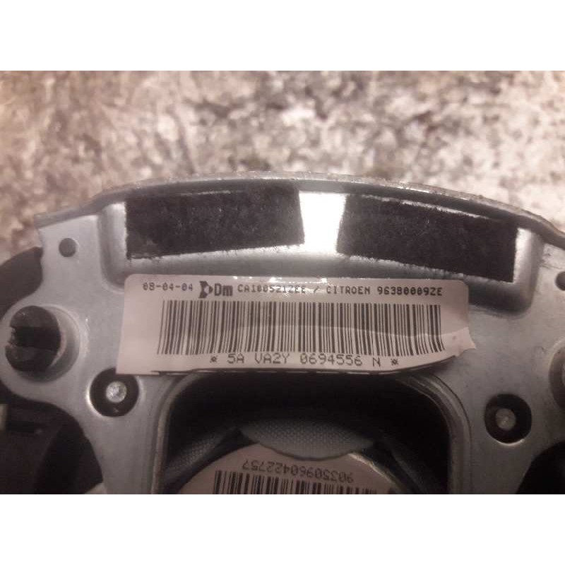 Recambio de airbag delantero izquierdo para citroën c3 1.4 hdi referencia OEM IAM 96380009ZE 3