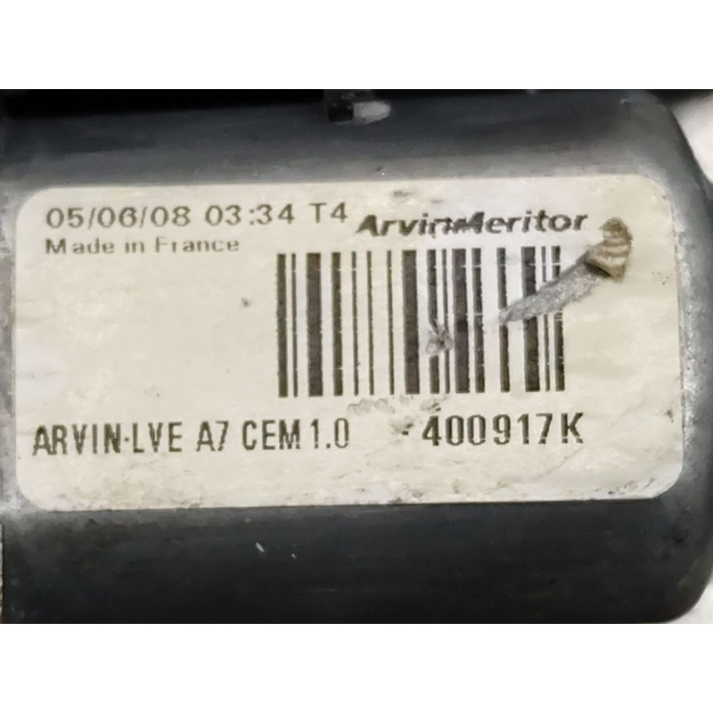 Recambio de elevalunas delantero izquierdo para peugeot 207 sw confort referencia OEM IAM - Blanco 3