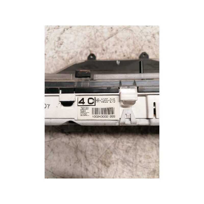 Recambio de cuadro instrumentos para honda hr-v (gh) vtec top 4wd (5-ptas.) referencia OEM IAM HR0265215 78100S2HG100 4