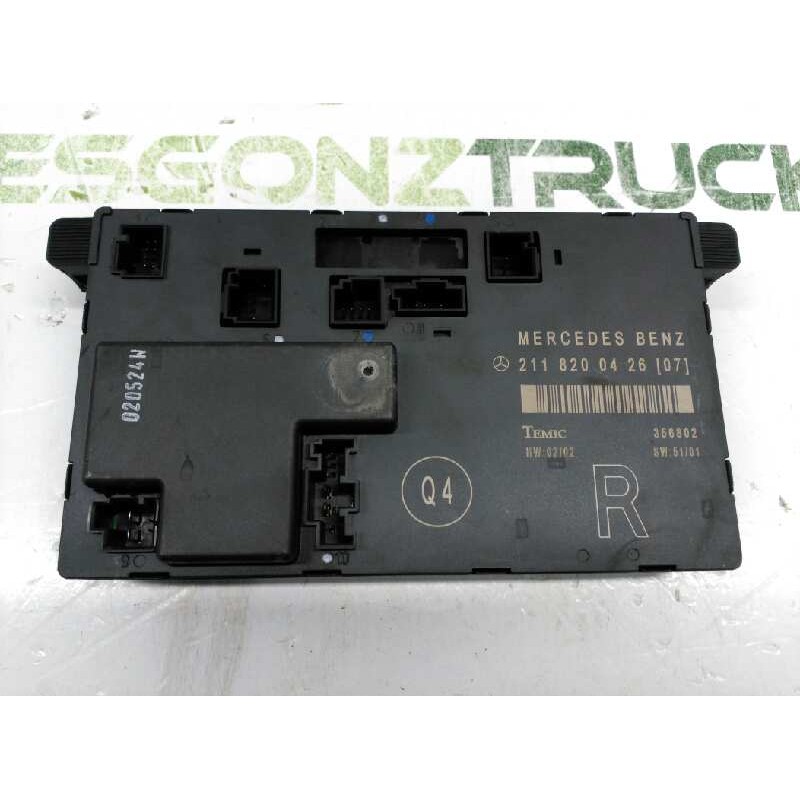 Recambio de modulo electronico para mercedes-benz clase e (w211) berlina e 270 cdi (211.016) referencia OEM IAM 2118200426 PTA. - Negro 2