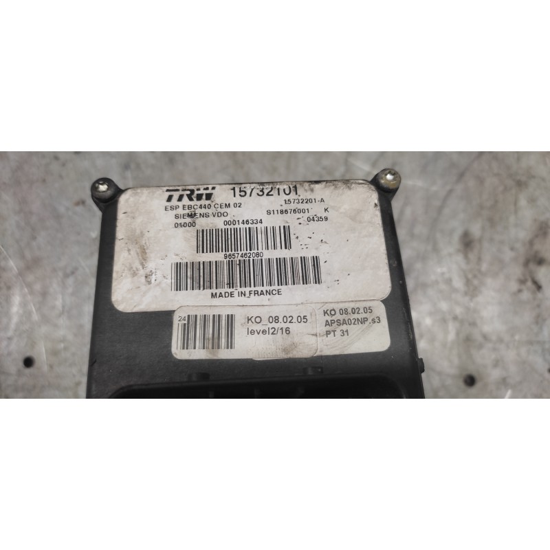 Recambio de abs para peugeot 407 st sport pack referencia OEM IAM 9657462080 S118676001 - Negro 3