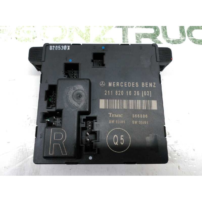 Recambio de modulo electronico para mercedes-benz clase e (w211) berlina e 270 cdi (211.016) referencia OEM IAM 2118201626 PTA. - Negro 2