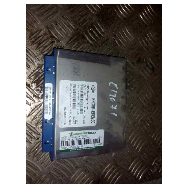 Recambio de modulo electronico para man tg - a 18.480 fg / bb (e3/e4) xl referencia OEM IAM 81258087034 0486106082 CENTRALITA EB - Blanco 2