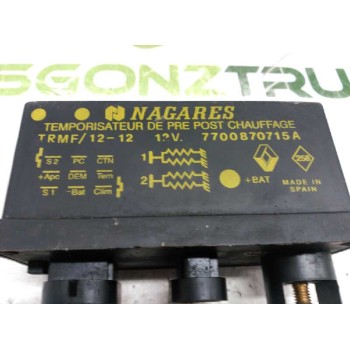 Recambio de caja precalentamiento para renault megane i berlina hatchback (ba0) 1.9 diesel referencia OEM IAM 7700870715A  