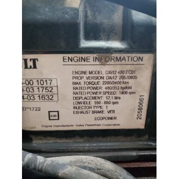 Recambio de motor completo para renault magnum ab 2005 12.0 diesel referencia OEM IAM DXI12480EC01  