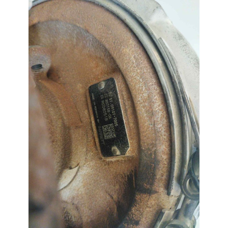 Recambio de turbocompresor para man tgx 18.440 fg / 4x2 bl xl referencia OEM IAM 51091017005 807158-06 RCO8051B - Amarillo 5