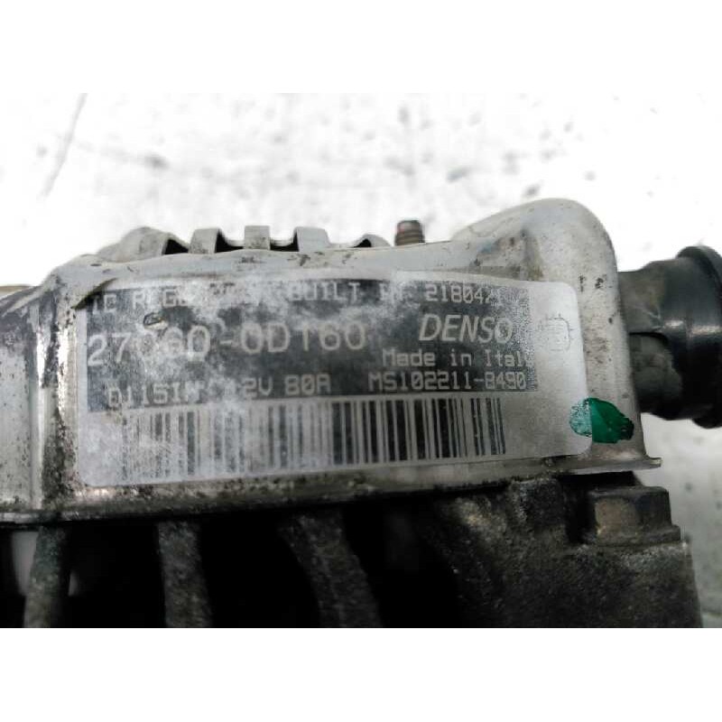 Recambio de alternador para toyota corolla verso (r1) 1.8 luna referencia OEM IAM 270600D170 DENSO 5