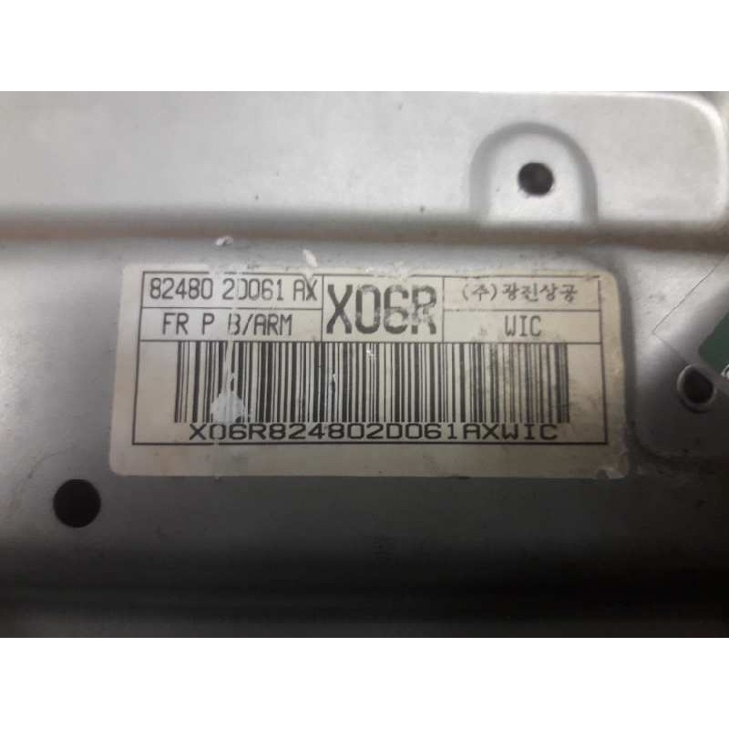 Recambio de elevalunas delantero derecho para hyundai elantra referencia OEM IAM 824802D061AX - Azul 2