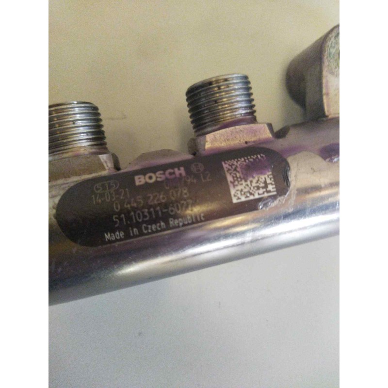 Recambio de rampa inyectora para man tgx 18.440 fg / 4x2 bl xl referencia OEM IAM 51103116077 0445226078 - Amarillo 2
