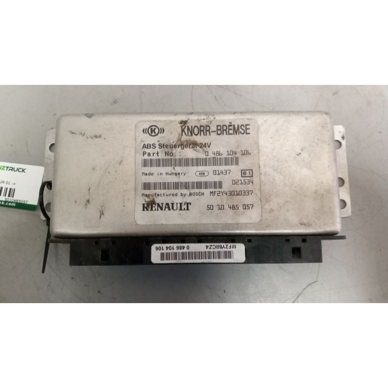 Recambio de modulo electronico para renault hr xxx.18/26 premium 01 referencia OEM IAM 5010485057  0486104106