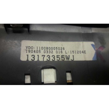 Recambio de cuadro instrumentos para opel corsa c referencia OEM IAM 13173355WJ  