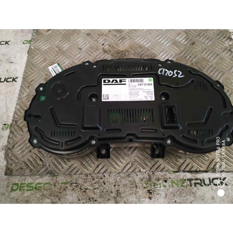 Recambio de cuadro instrumentos para daf serie xf105.510 fsa 4x2ld space-cab referencia OEM IAM 1973169 - Negro 2
