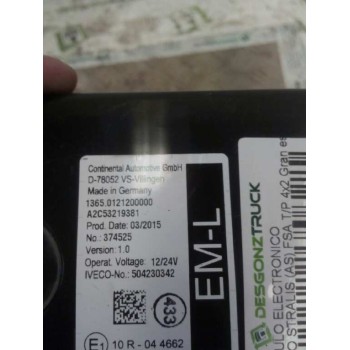 Recambio de modulo electronico para iveco stralis (as) fsa t/p 4x2 gran espacio referencia OEM IAM 504230342  
