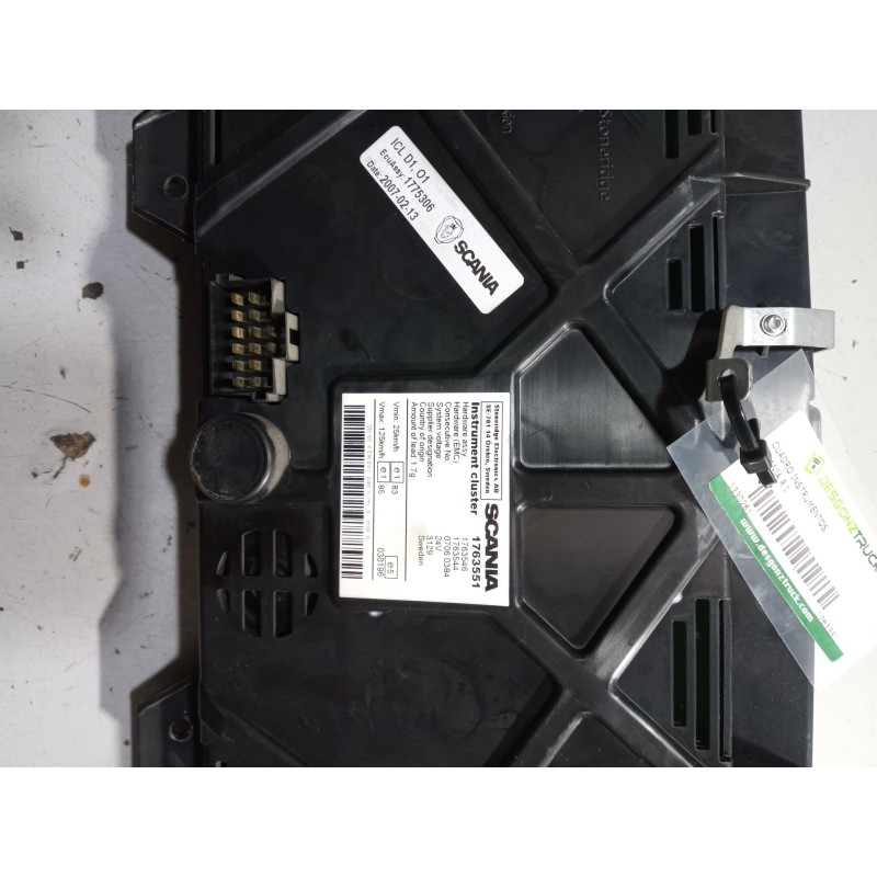 Recambio de cuadro instrumentos para scania r i r 480 referencia OEM IAM 1763551 - Blanco 2