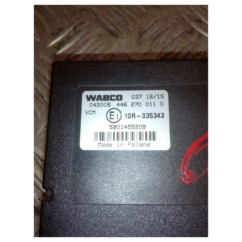 Recambio de modulo electronico para iveco stralis (as) fsa t/p 4x2 gran espacio referencia OEM IAM 4462700110 CENTRALITA VCM - Blanco 2