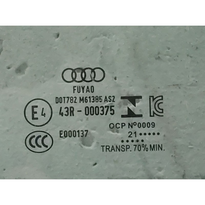 Recambio de luna delantera derecha para audi q3 (f3b) 35 tdi quattro referencia OEM IAM - Blanco 2
