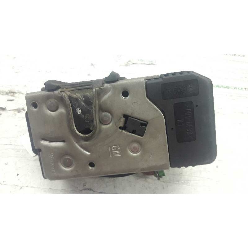 Recambio de cerradura puerta delantera derecha para opel corsa c referencia OEM IAM 13154792 - Rojo 4