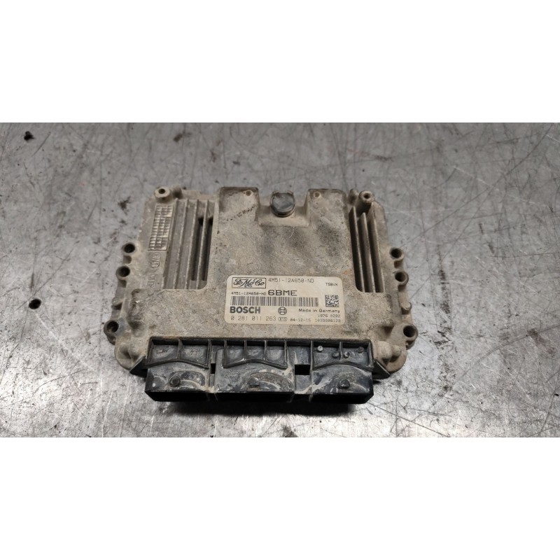 Recambio de centralita motor uce para ford focus berlina (cap) ghia referencia OEM IAM 0281011263  4M5112A650ND