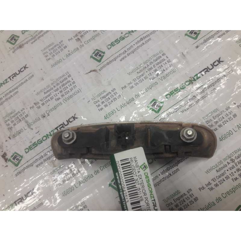 Recambio de maneta exterior porton para peugeot 307 (s1) xs referencia OEM IAM  2 PINS 2