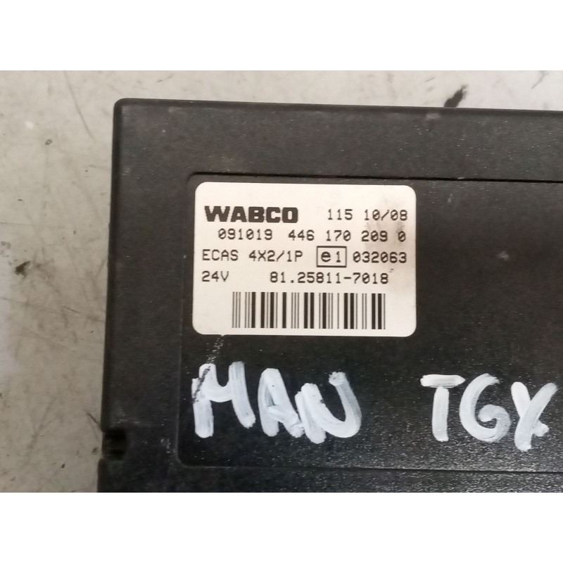 Recambio de modulo electronico para man tgx 18 18.440 fhcl referencia OEM IAM 81258117018 CENTRALITA ECAS 4461702090 6