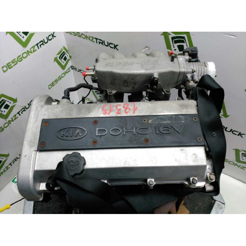 Recambio de motor completo para kia shuma 1.5 comfort 5 berlina referencia OEM IAM - Blanco 5