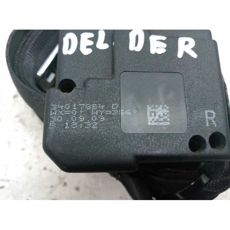 Recambio de cinturon seguridad delantero derecho para ford focus berlina (cap) ghia referencia OEM IAM 34017854D - Blanco 5