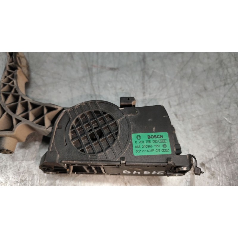 Recambio de potenciometro pedal para skoda fabia (5j2 ) active referencia OEM IAM 0280755063 6 PINS 6Q1721503F - Rojo 4