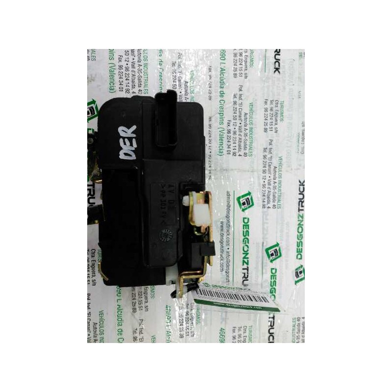 Recambio de cerradura puerta delantera derecha para peugeot partner (s2) combi pro referencia OEM IAM - Blanco 2