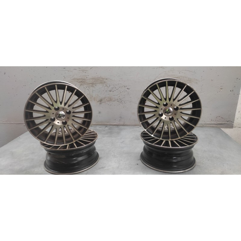 Recambio de juego llantas para opel corsa c blue line referencia OEM IAM  14 X 6.0JJ ET38 14''-4 TORNILLOS - Blanco 9