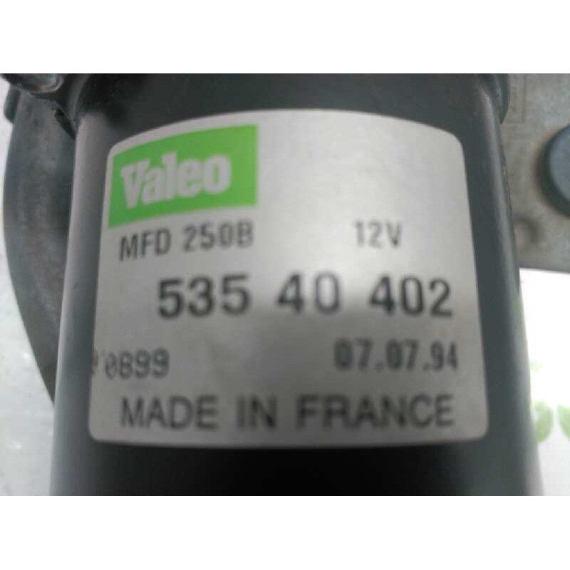 Recambio de motor limpia delantero para peugeot 405 berlina sillage referencia OEM IAM 640581 53540402 2