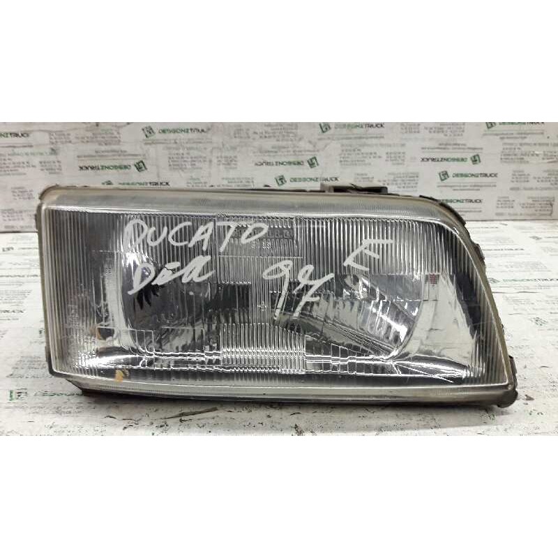 Recambio de faro derecho para fiat ducato caja cerr. techo elevado (desde 03.94) base batalla 3200 referencia OEM IAM