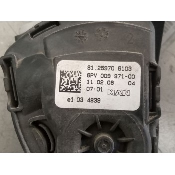 Recambio de pedal acelerador para man tgx 18.xxx 12.4 diesel referencia OEM IAM 81259706103  