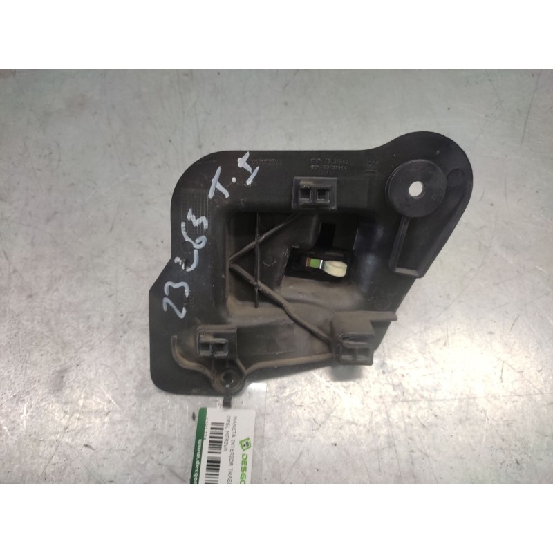 Recambio de maneta interior trasera izquierda para opel meriva blue line referencia OEM IAM 13121864 - Azul 2