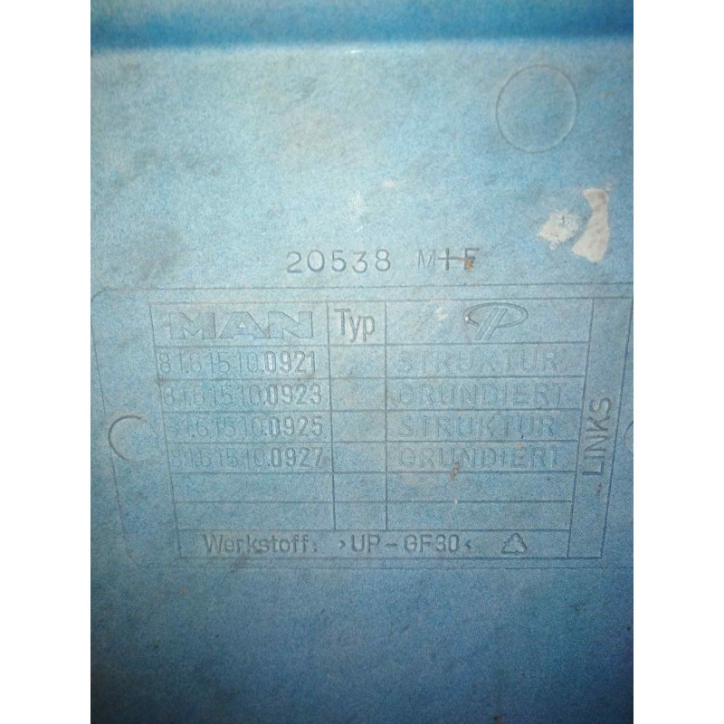 Recambio de paso rueda delantero izquierdo para man tgx 18.480 12.4 diesel referencia OEM IAM - Azul 3