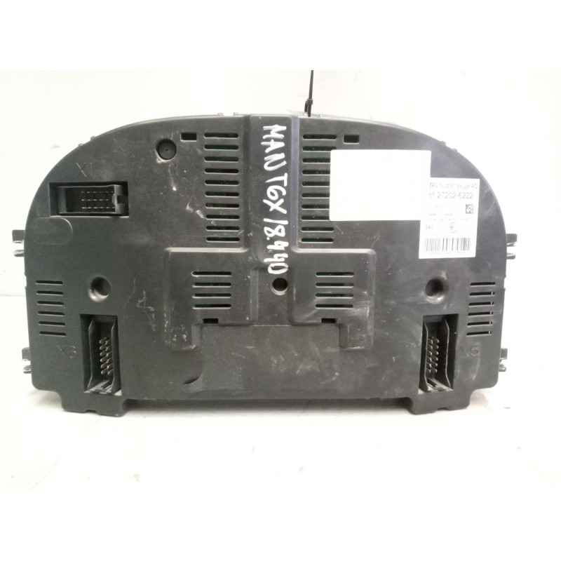 Recambio de cuadro instrumentos para man tgx 18.440 12.4 diesel referencia OEM IAM 81272026222 4