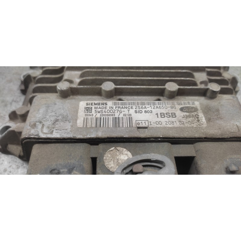 Recambio de centralita motor uce para ford fiesta (cbk) ambiente referencia OEM IAM 2S6A12A650BG 5WS40027GT 2
